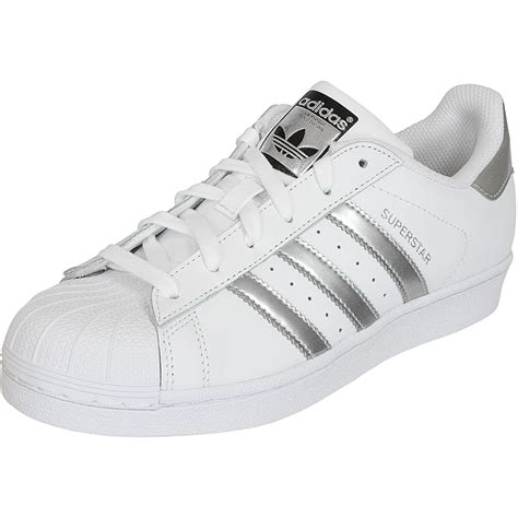 adidas superstar damen sale weiss silber|adidas originals superstars.